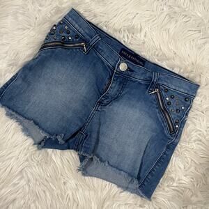 Rock and Republic Studded Jean Shorts - Size 8